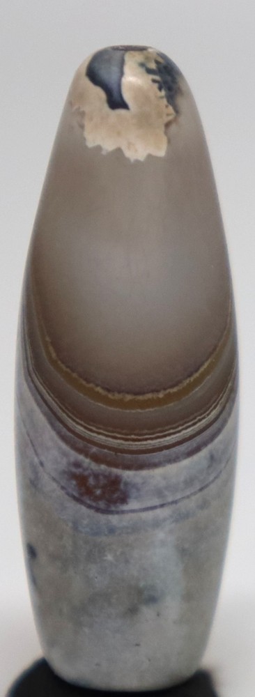 Genuine Ancient Old Bactrian Banded Agate Stone Bead over 2000 Year Old
