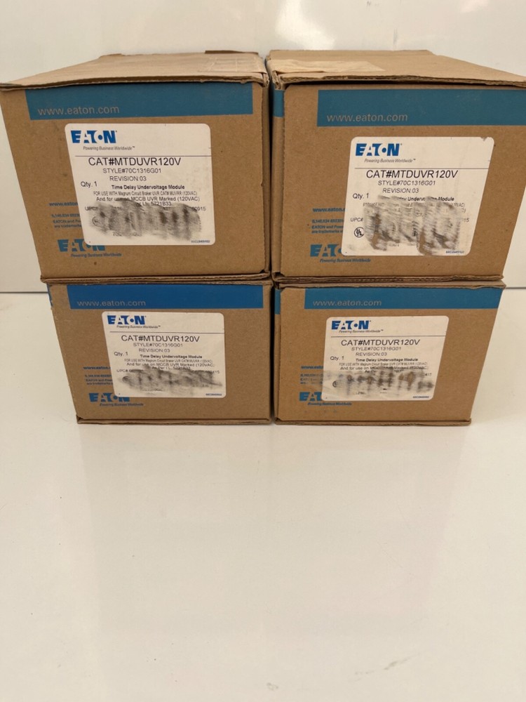 EATON MTDUVR120V Time delay undervoltage module