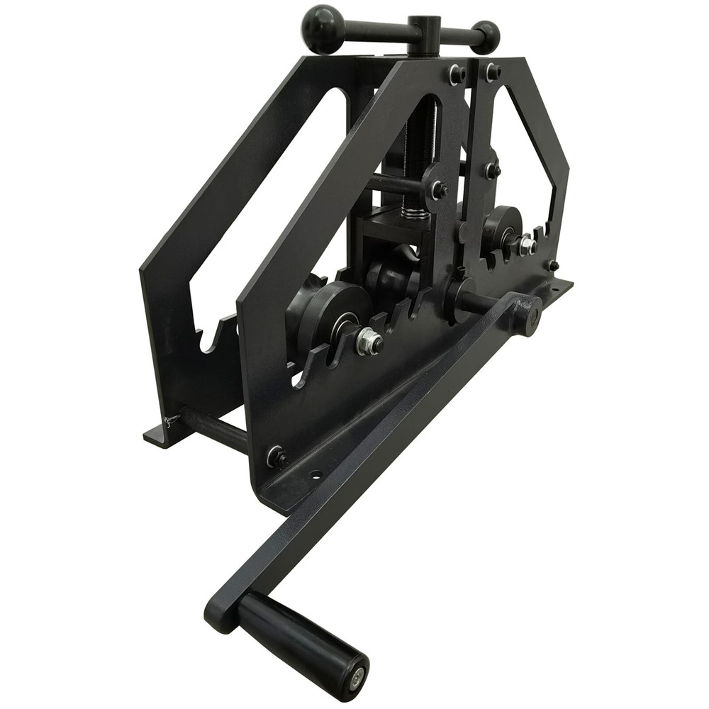 Hand-Operated Roll Bender Adjustable Angle Pipe Bending Tool for Plumbing & DIY