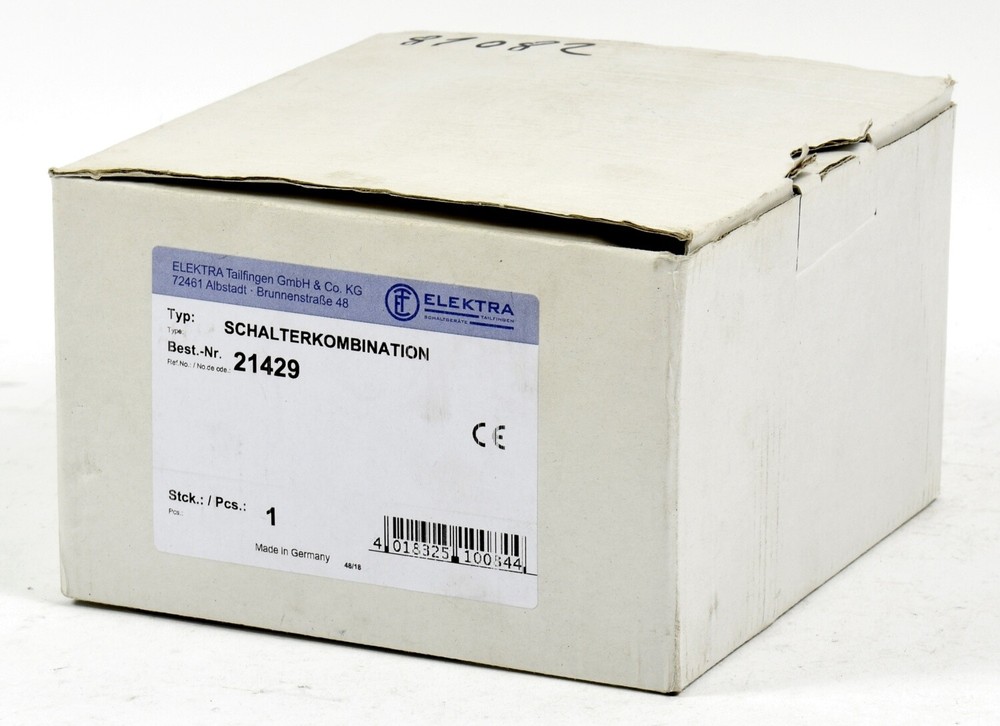 Elektra Tailfingen Switch Combination, 21429
