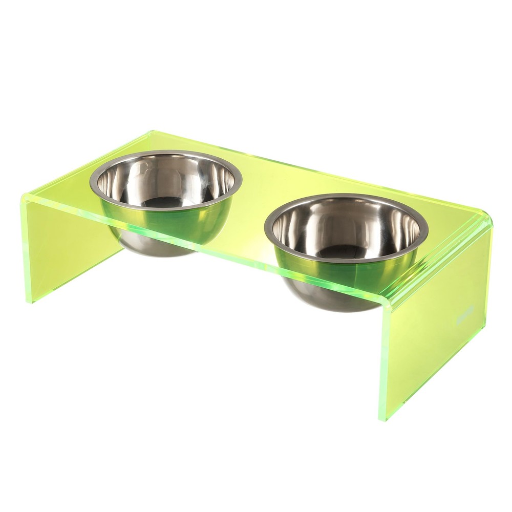 The LICKER Store DBL2000G Keaton 5" Small/Medium Modern Acrylic Rectangular Elev