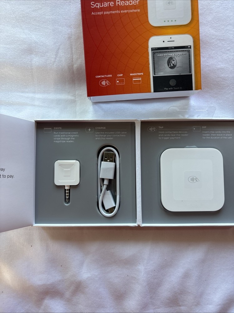 Square Reader Accept Payments Everywhere Contactless Chip Magstripe ￼