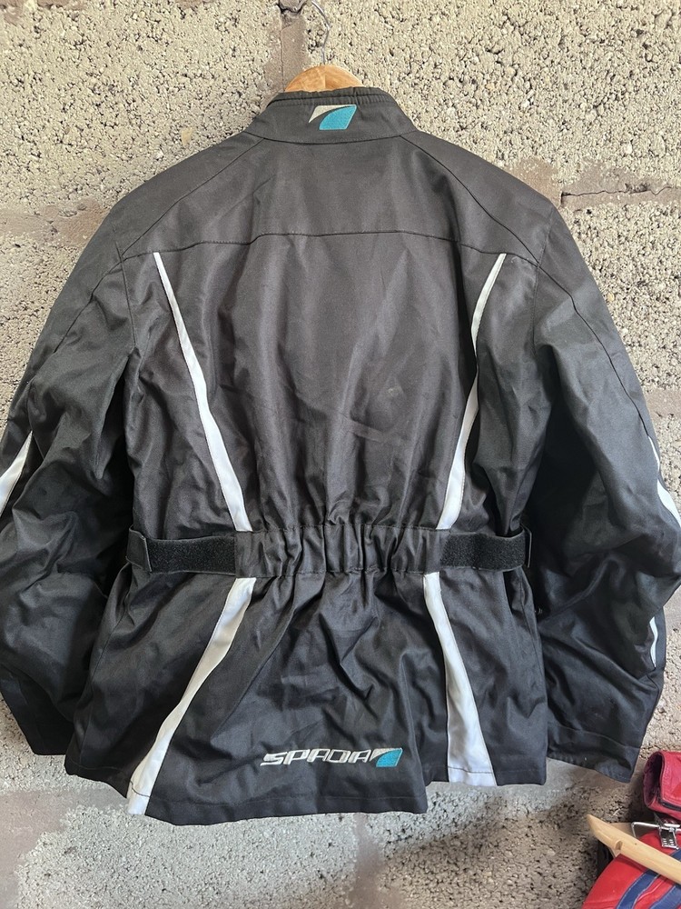 Ladies spada textile motorcycle jacket Black - 18