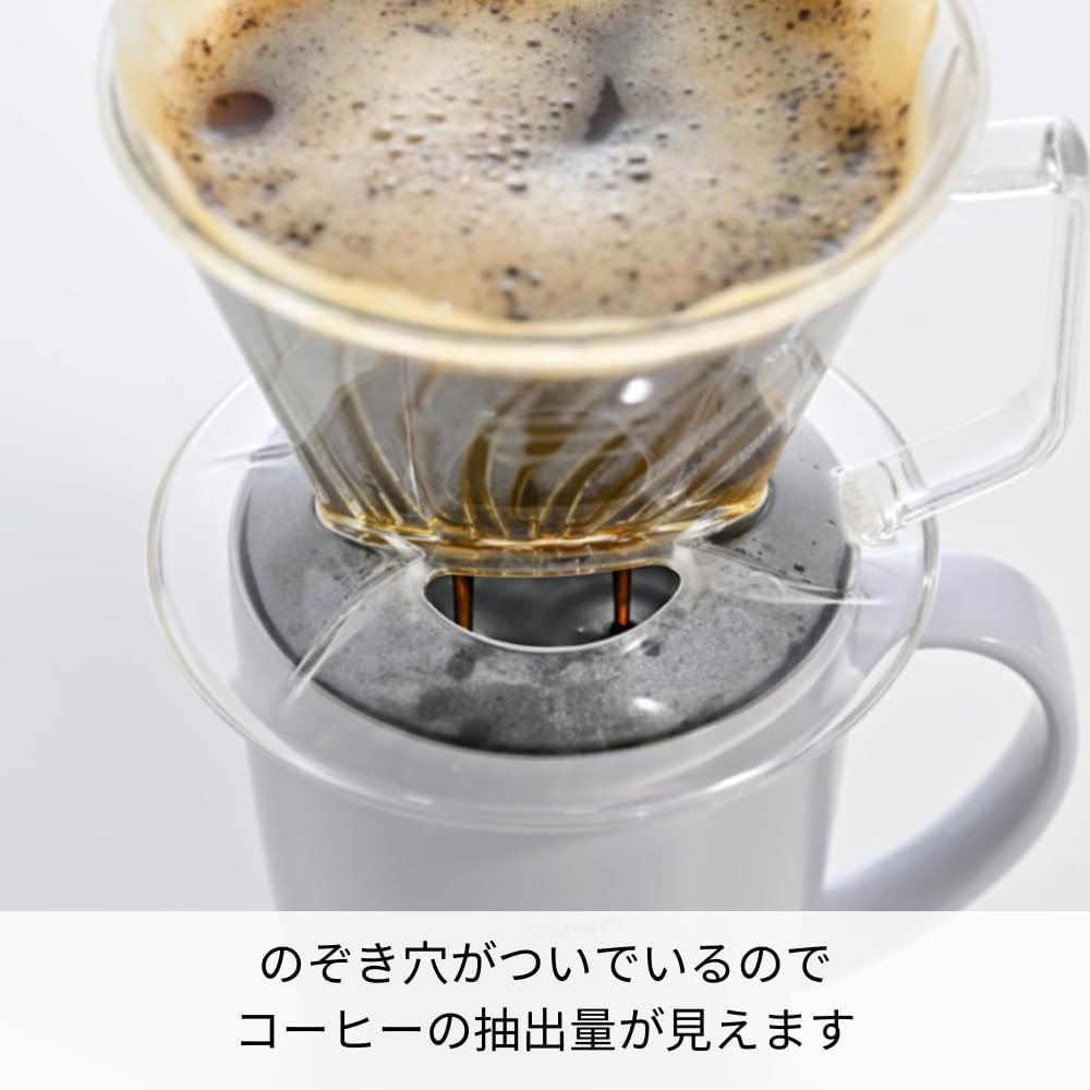 Pegasus Flat Bottom Dripper, Size 02, Clear