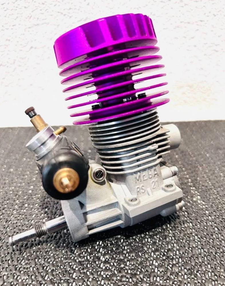 SERPENT NOVA MEGA RS 21 TURBO MOTOR / ENGINE HEAD BUTTON 🔄 SLIDE MRX EVOLVA .21