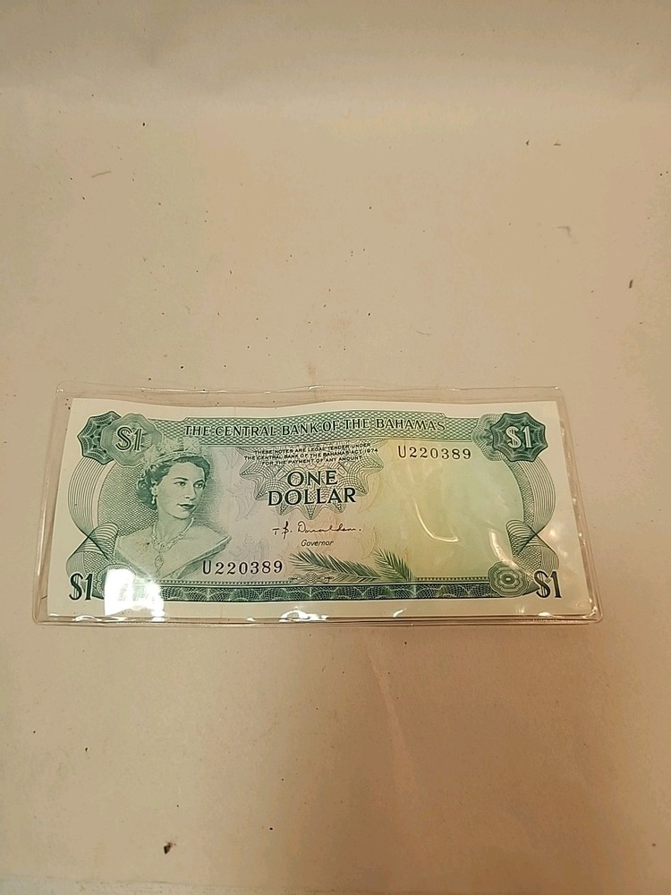 Bahamas 1 Dollar 1974 AUUNC