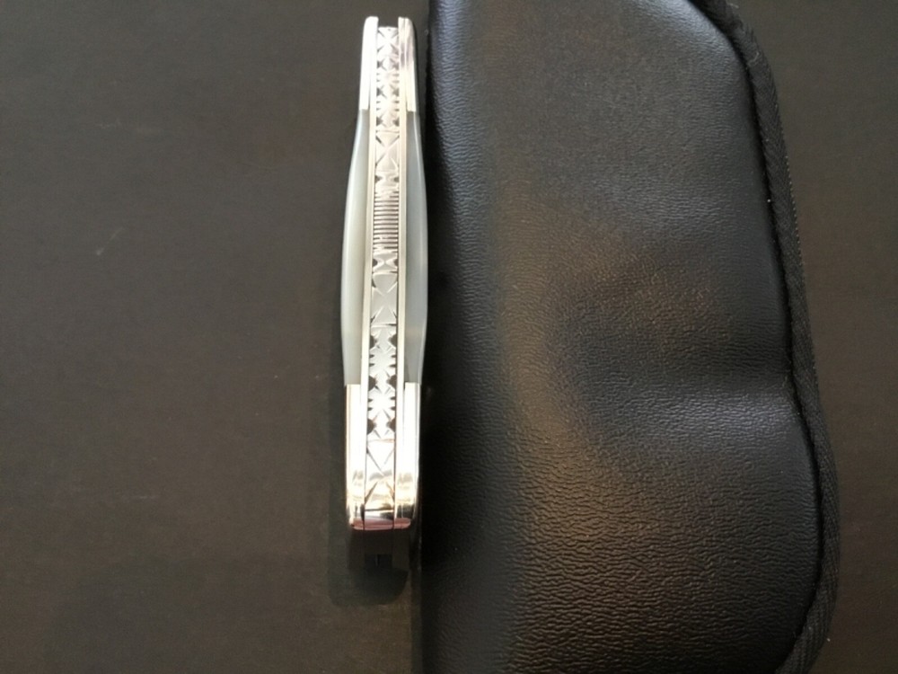 Custom Ray Cook Master Smith MOP Slipjoint Folder Folding Knife