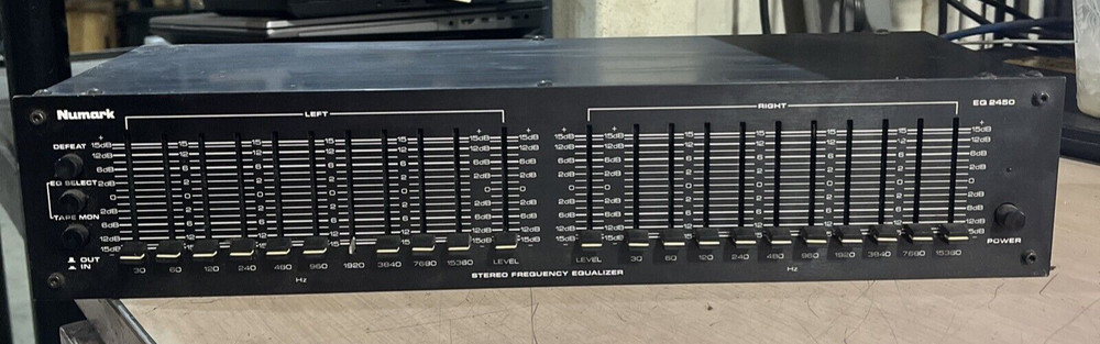 NUMARK EQ 2450 10 BAND - VINTAGE