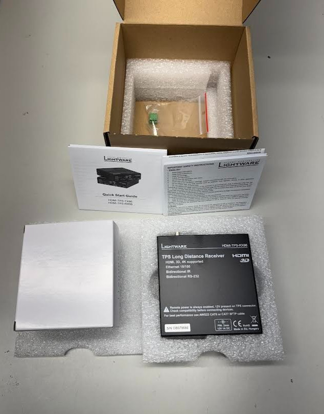Lightware HDMI-TPS-RX96 TPS extender for single CATx cable