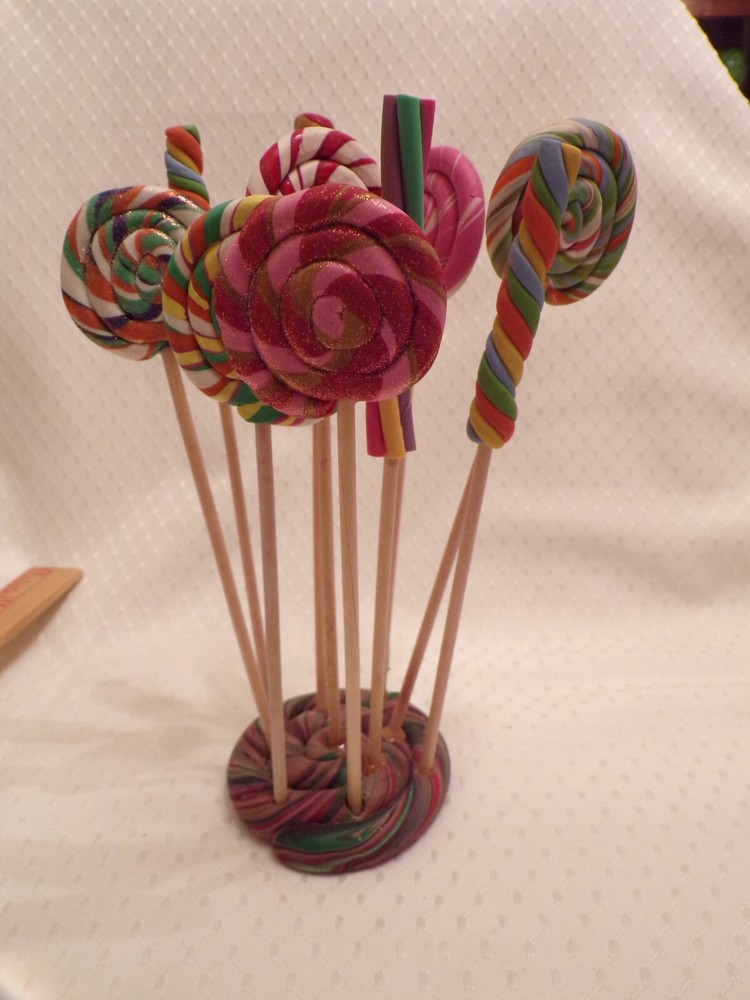 Fake Lollipop Display