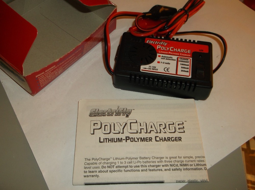 GRATE PLANES, Poly Charge (lipo battery charger)