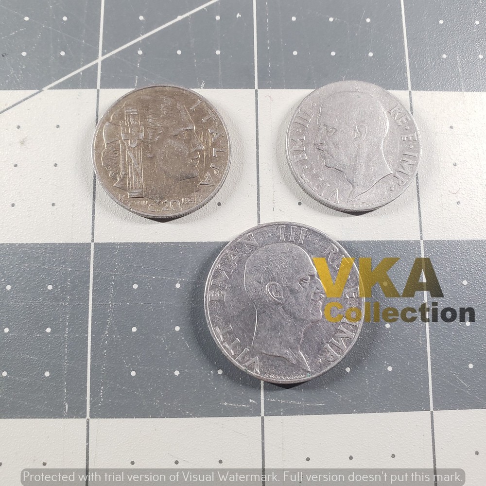 Italian Interwar-WWII Centisimi Coins