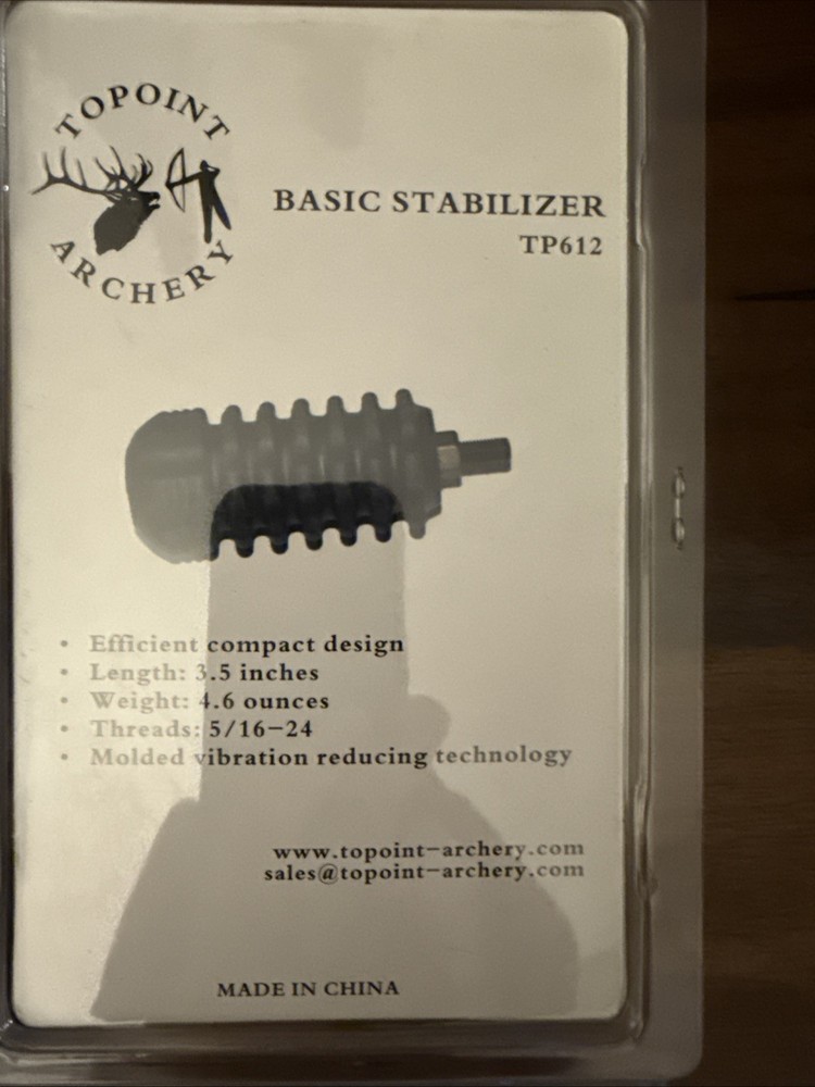 Topoint Archery Basic Stabilizer for Compound Bow TP612