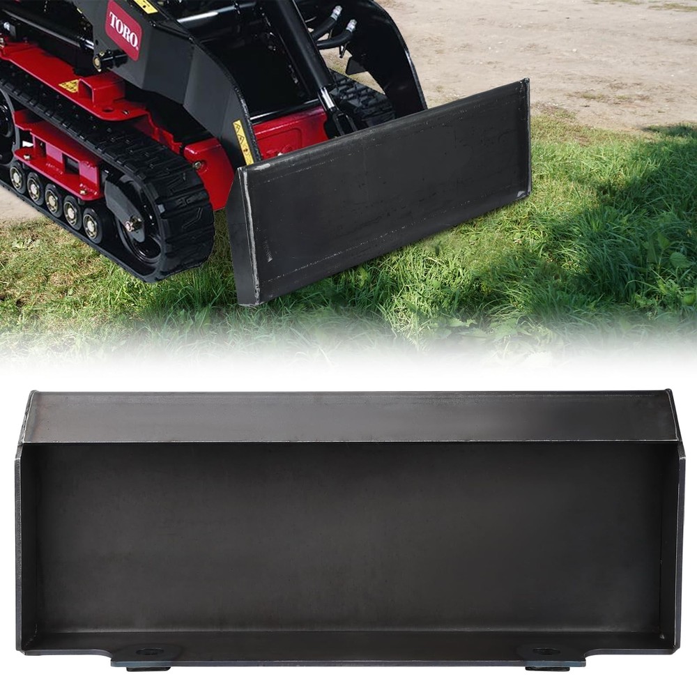 1/4" Quick Attachment Mount Plate Mini Skid Steer W/1/2" Thick Inserts Toro Ding