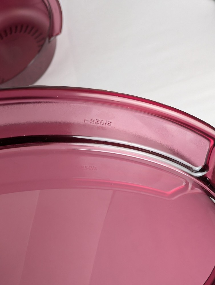 Tupperware Microwave Steamer Stack Cooker 9 Pc Set Cranberry Chimney Complete