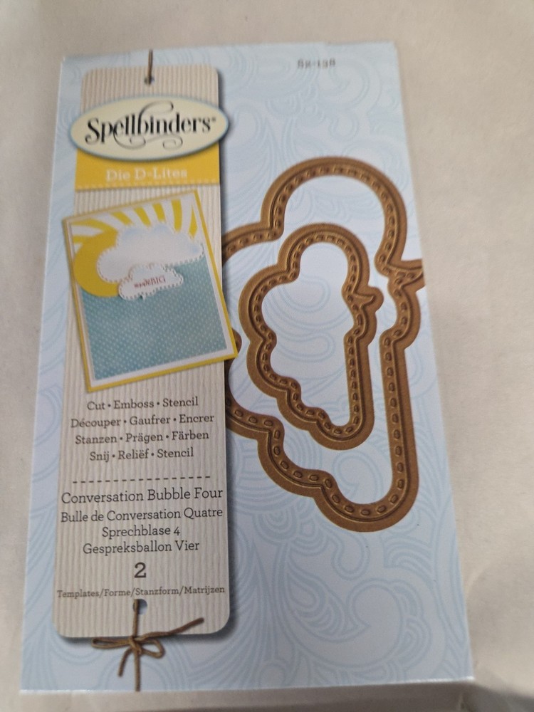 Spellbinders Dies Conversation Bubble 4