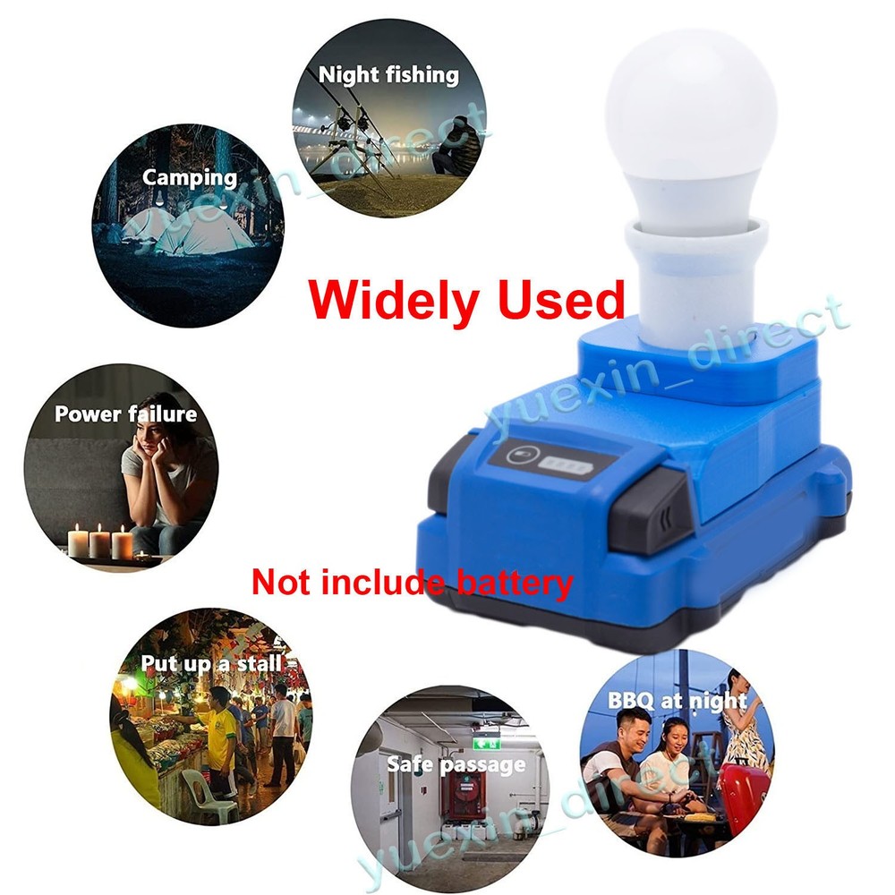 For Ko Balt 24V Series Battery Powered E27 Bulb Lamp Emergency LED Work Light