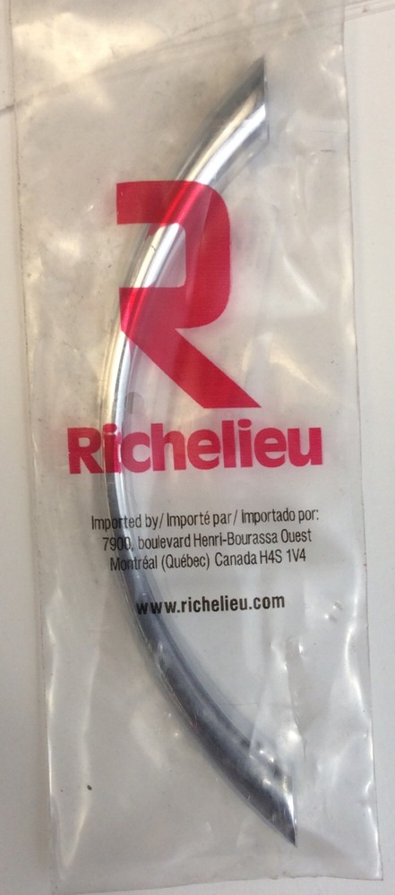 4 Pack Richelieu Hardware 4in Modern Chrome Pull BP3511140 Without Screws