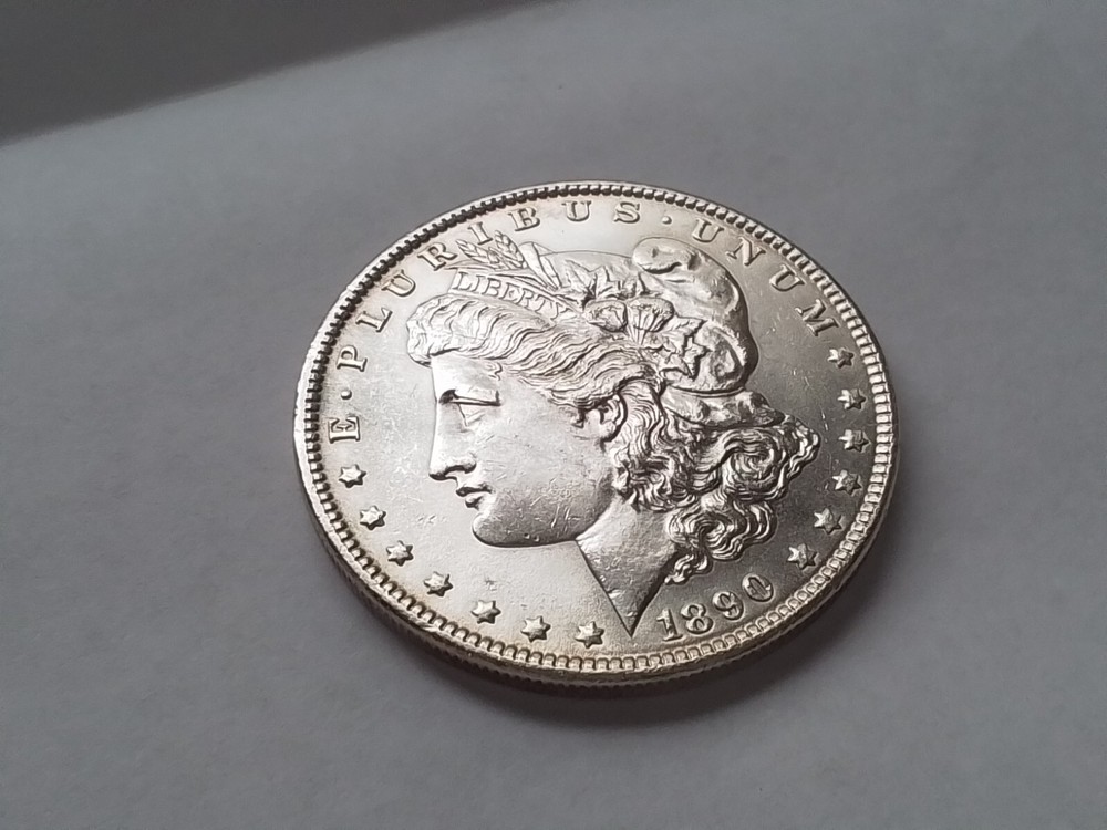 1890-P BU/MS MORGAN SILVER DOLLAR