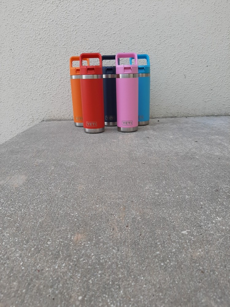 Yeti 18oz Rambler Straw Cap Bottles Assortment Box