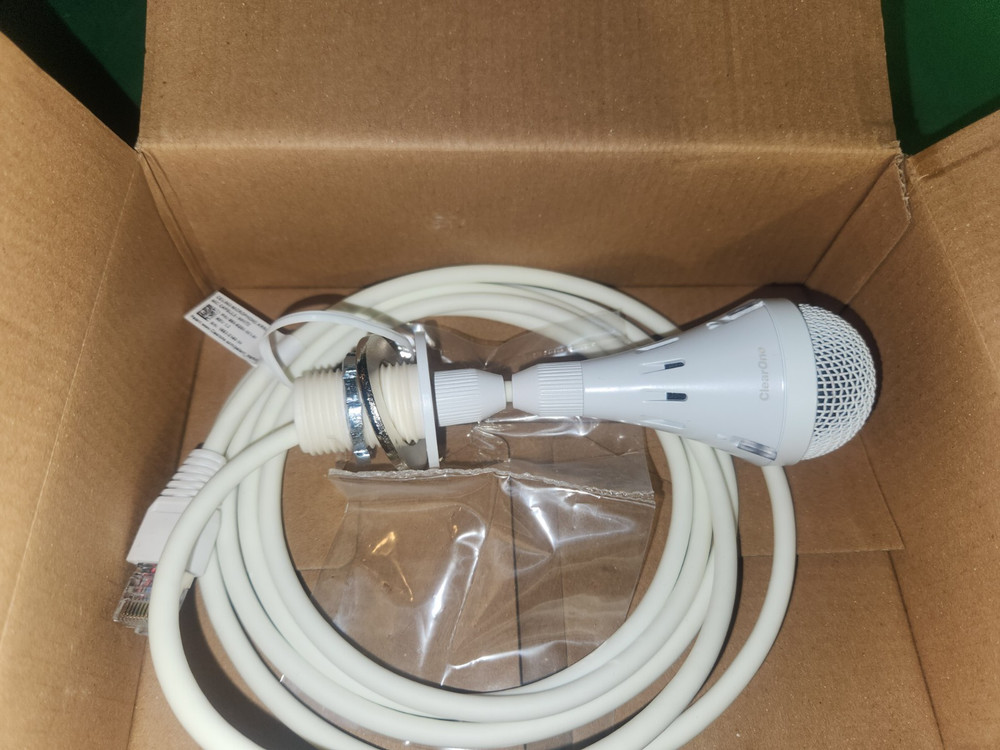 ClearOne 860-6200-101-W Ceiling Microphone Array Mic Capsule - White