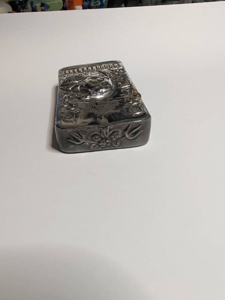 Anheuser-Busch Eagle Silver Match Safe with Original Box With Certificate. No 56