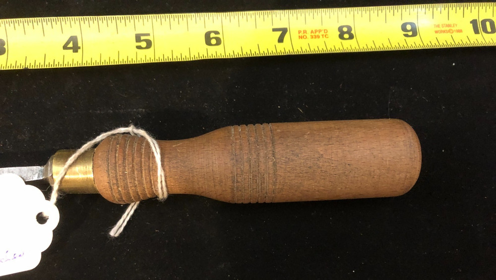 Vintage E. Linley 1/4" Wood Chisel Square sides