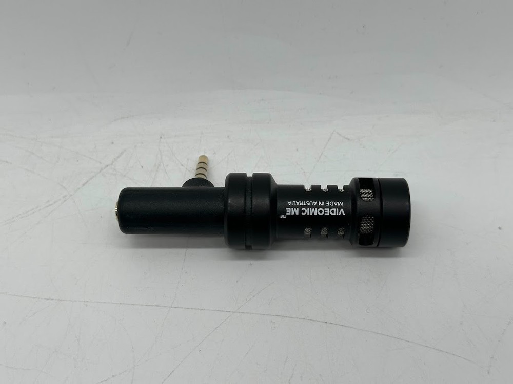VideoMic Me 3.5mm, Compact Microphone for Mobile Devices, Black