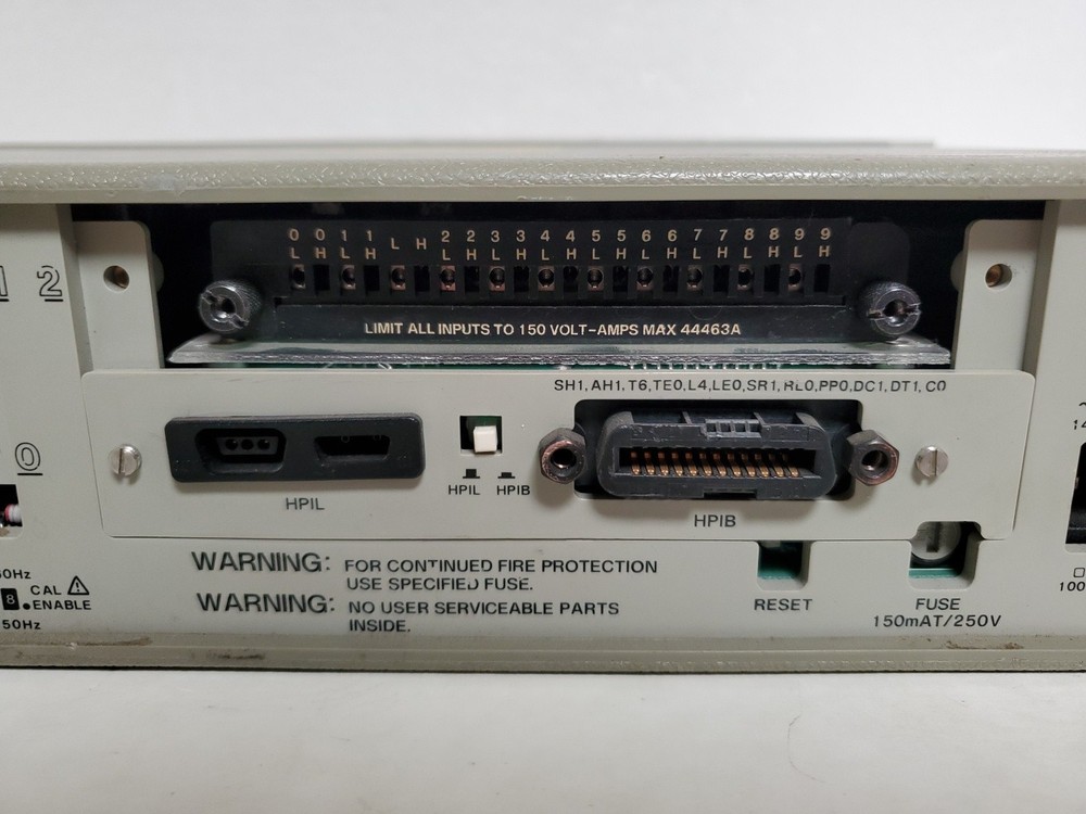 Vintage HP Hewlett Packard 3421A Data Acquisition Control Unit - Powers On *READ