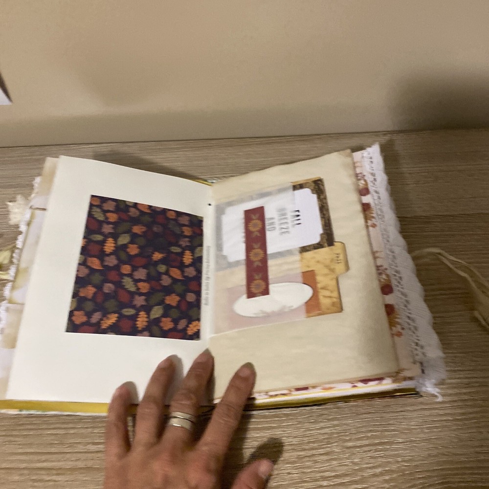 Junk Journal Fall Themed 9.25 X 6