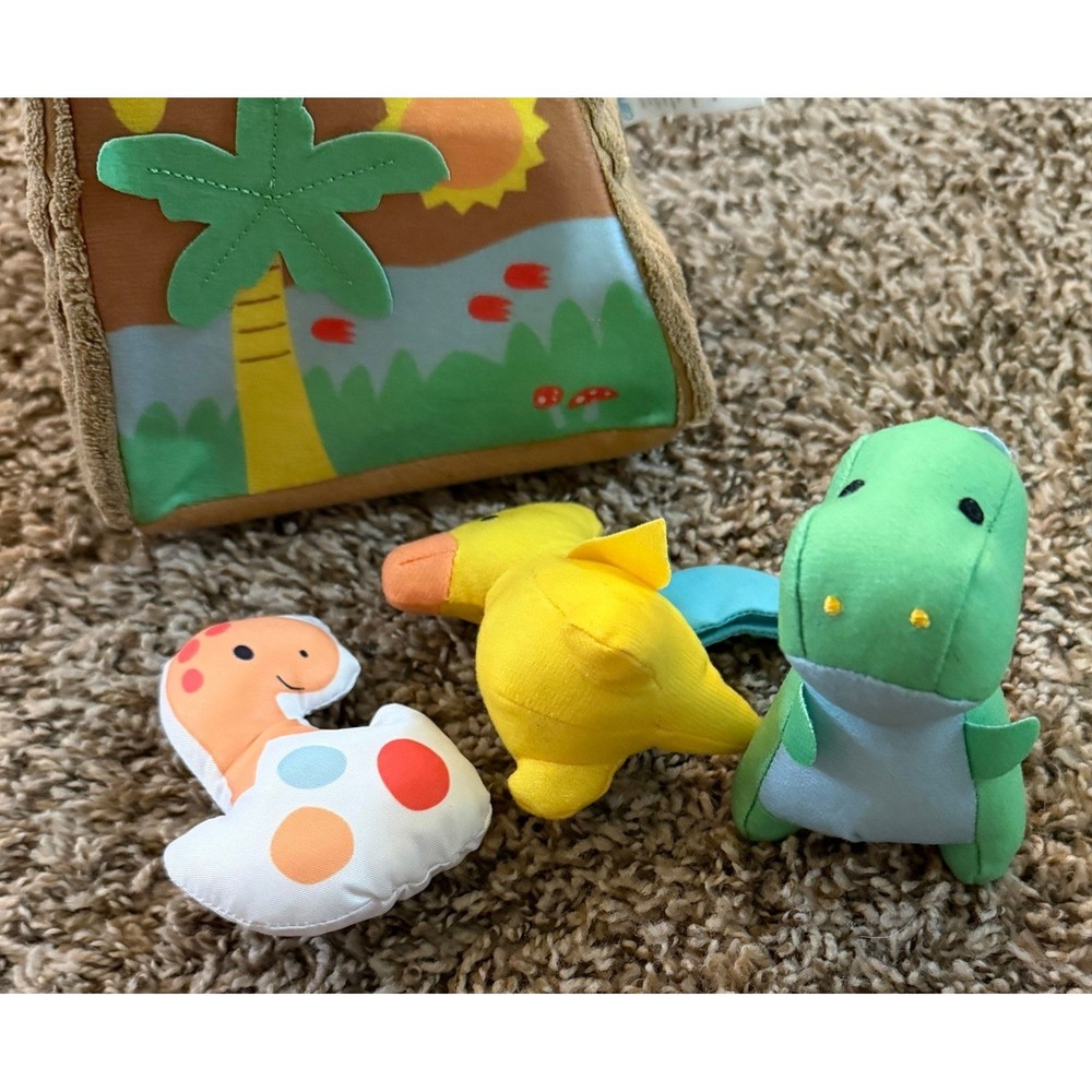 Carter's Plush Dinosaur Volcano Carrying Case
