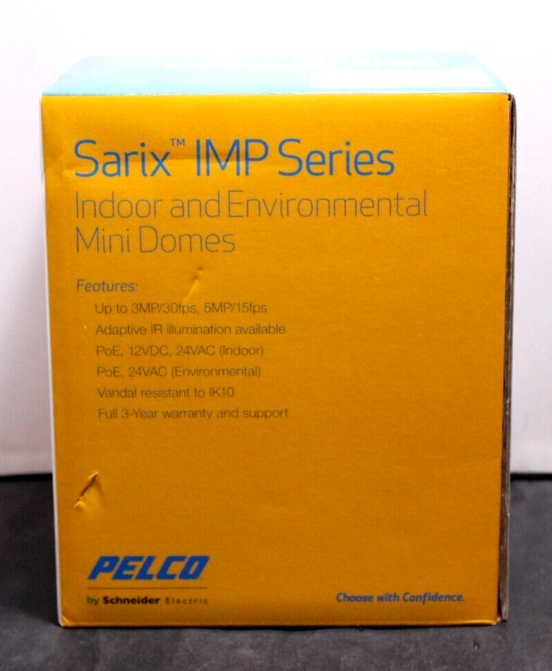 Pelco IMP221-1IS Indoor Mini Dome Camera
