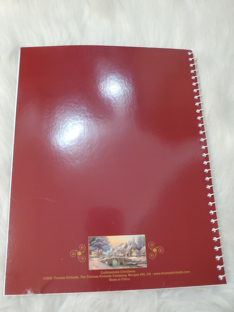 Thomas Kinkade Receipt Organizer New! HA