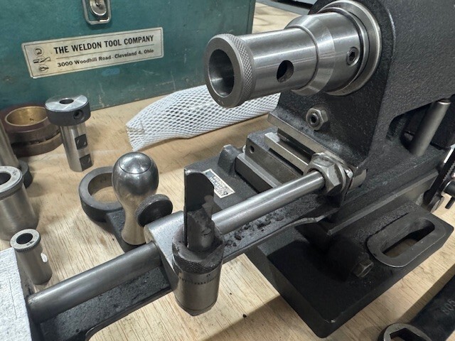 Weldon Tool End Mill Sharpener with Sub-base