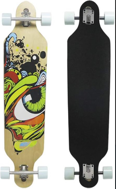 MammyGol Longboard Skateboard,42 Inch Drop Through Deck
