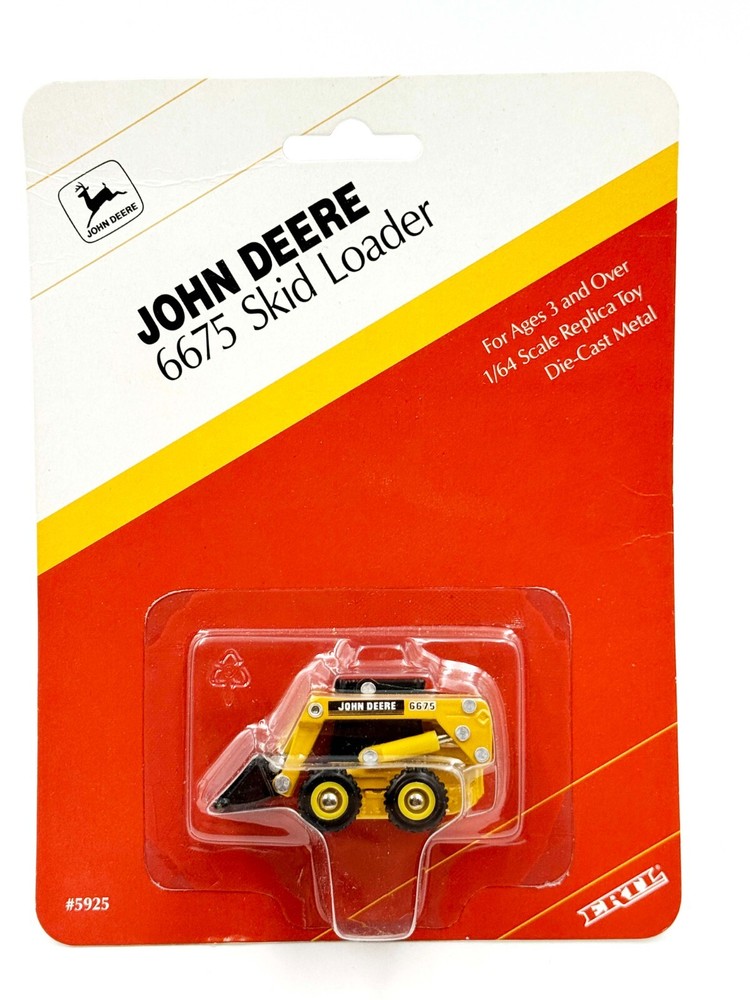 1/64 John Deere 6675 Skid Loader