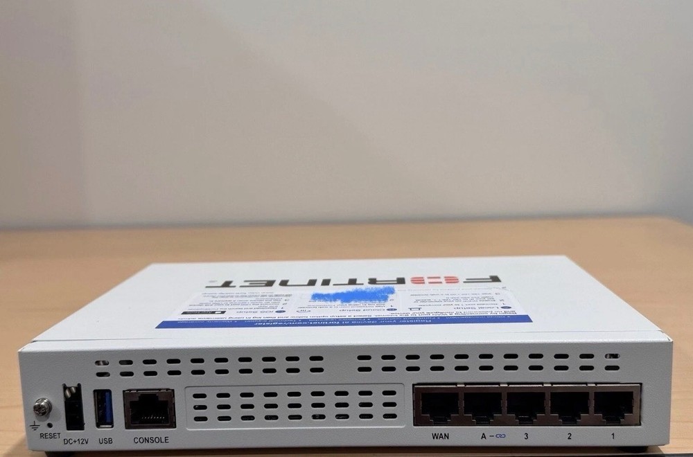 Fortinet FortiGate FG-40F Network Security Firewall **** NO DC Adapter****
