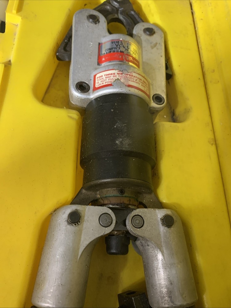 Square D VC6-L Hydraulic Compression Tool, Lug Crimping Tool