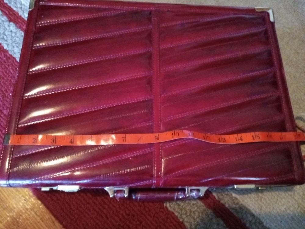 Vintage Amiet Eel skin Briefcase.