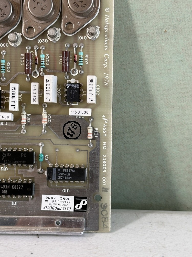 DATA PRODUCT ASSEMBLY 238005-001 CIRCUIT BOARD