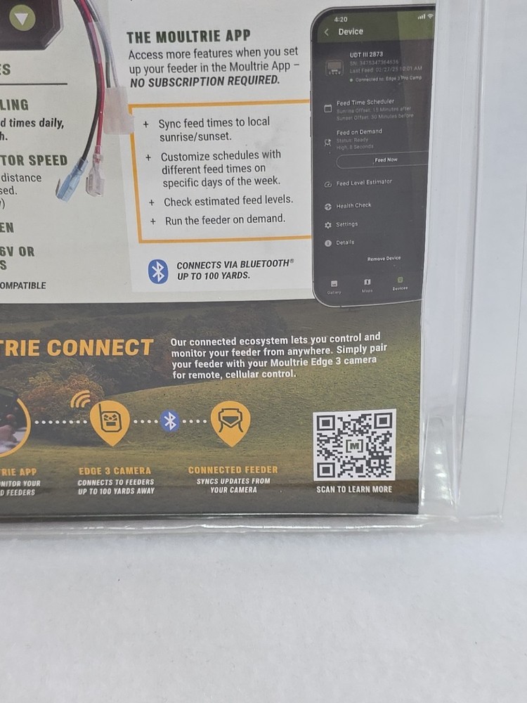 Moultrie Universal Digital Timer III Programmable Feeder Timer Black (MFA-15095)