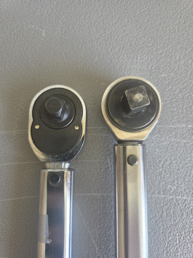 Two 1/2" Drive Torque Wrenches
