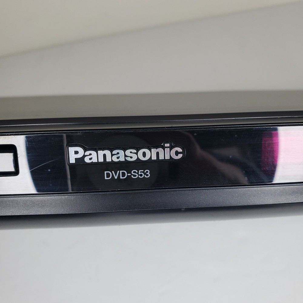 Panasonic DVD-S53 HDMI DVD CD No Remote Tested Working