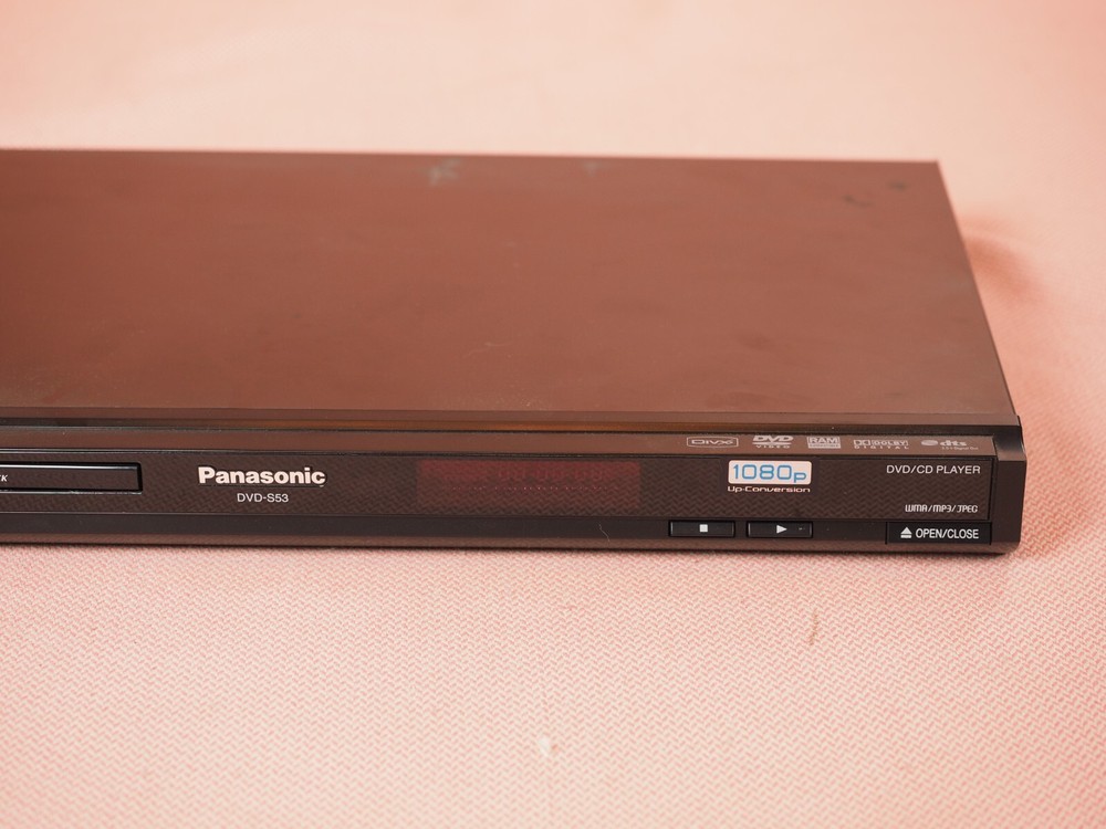 Panasonic DVD Player DVD-S53 Tested & Working No Remote