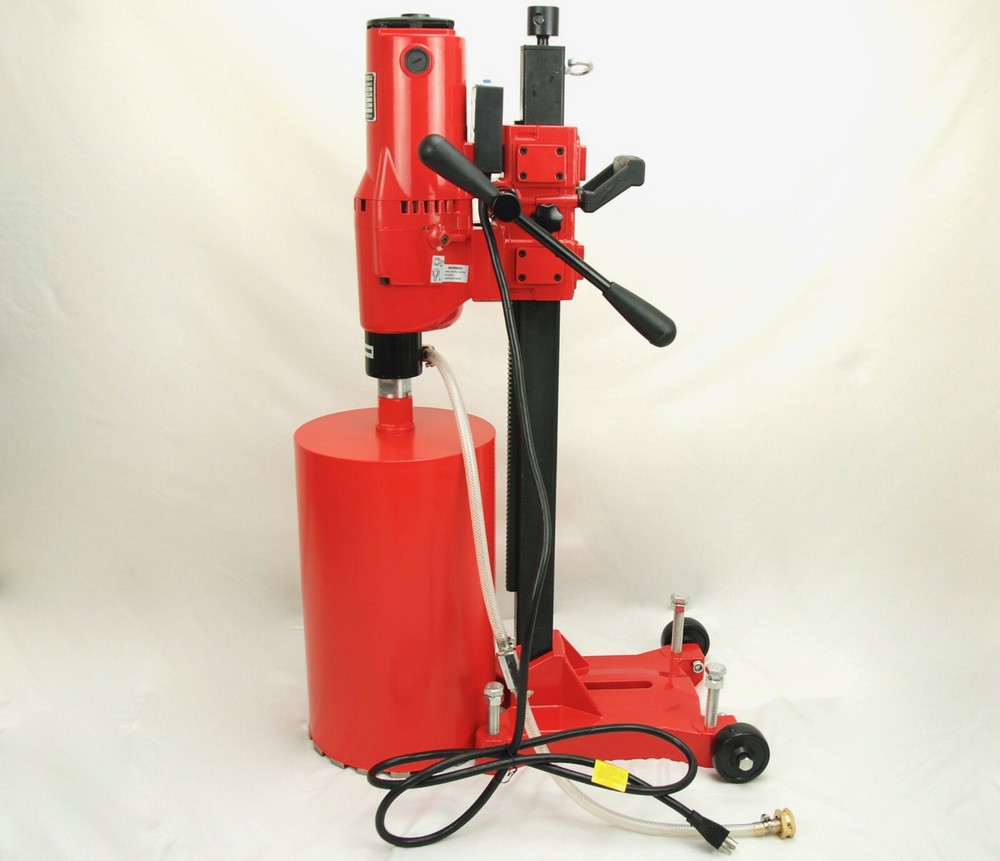 BLUEROCK ® Tools Model 10Z1RB CONCRETE CORE DRILL W/ ROLLING BASE & STAND