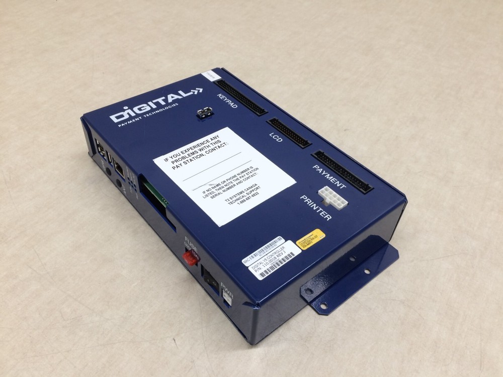 Digital V5 Controller Payment Technologies 110.0018 Rev J From T2 Systems Luke 2