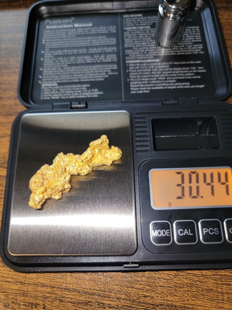1 oz Australian gold nugget
