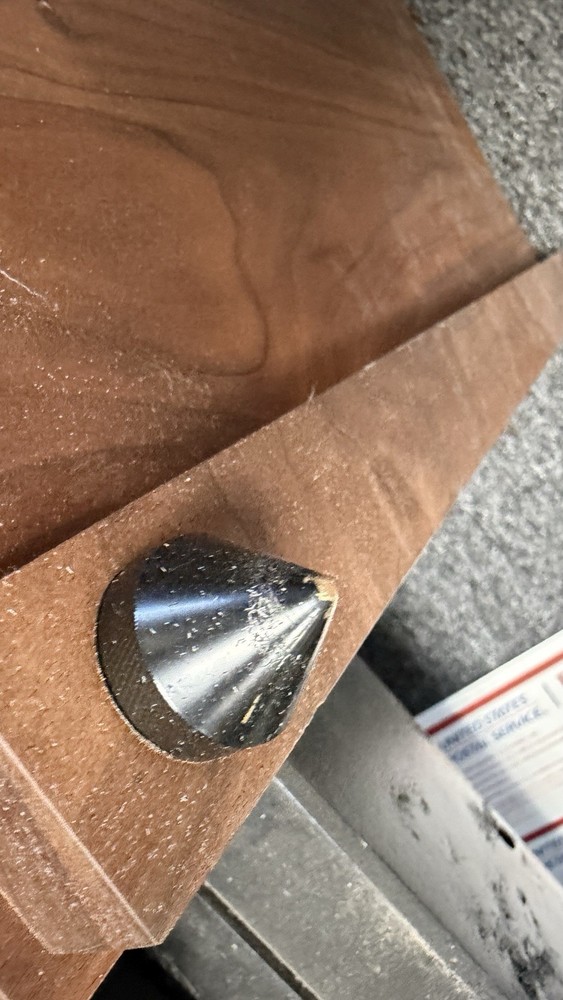 Walnut Speaker Isolation Plinth Audiophile Vibration Control Base Footed