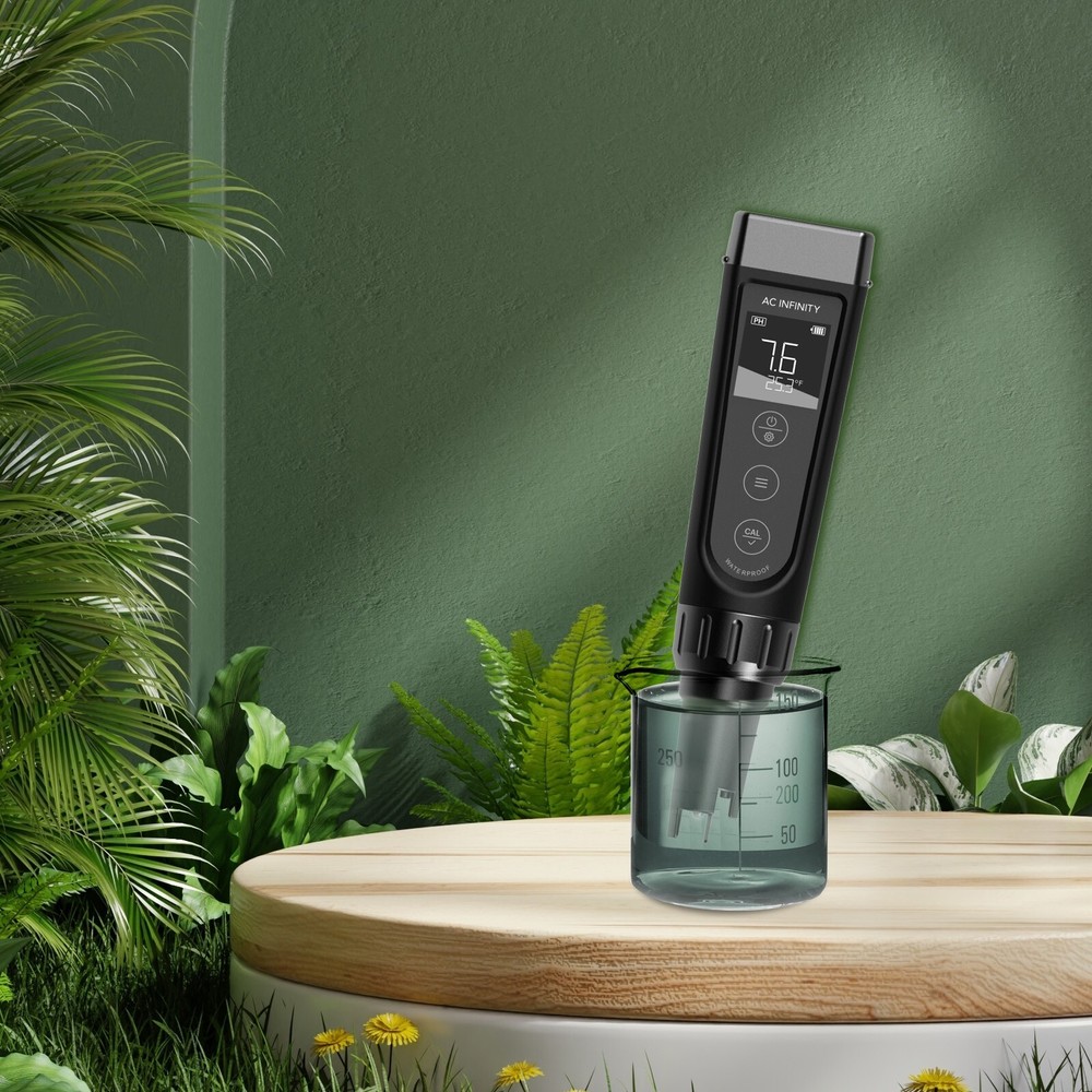 Hydroponic Meter PRO Kit, pH Pen with ±0.01 Accuracy & Interchangeable Probe