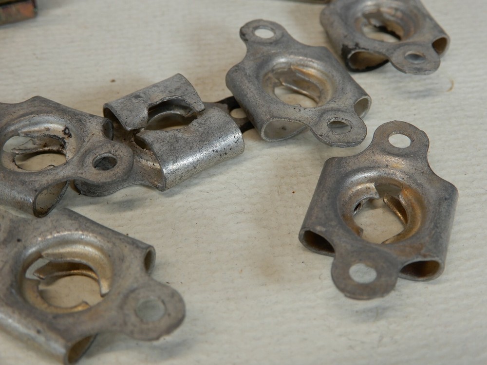 Vintage Clinch Captured Nuts Shown - Three Styles